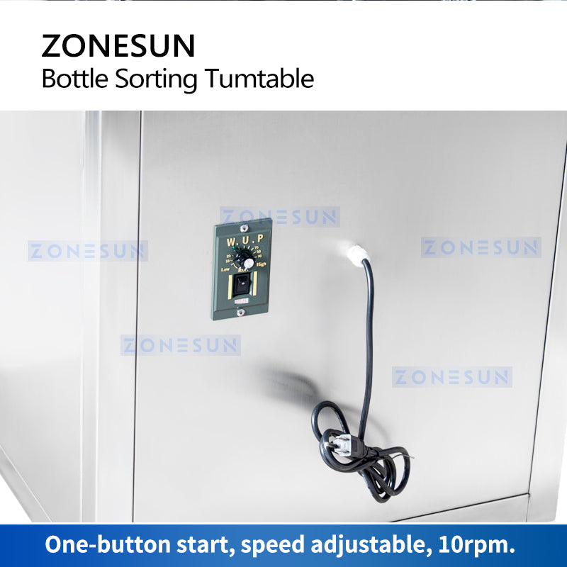 ZONESUN ZS-LP800 Automatic Bottle Unscrambler For Production Line