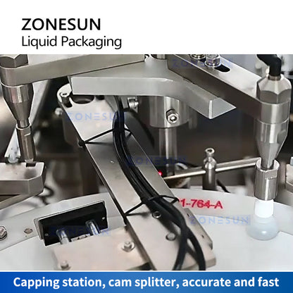 ZONESUN ZS-AFC450-2 Automatic Filling Capping Machine Monoblock