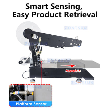 ZONESUN ZS-TB4 Etichettatrice manuale per superfici piane 