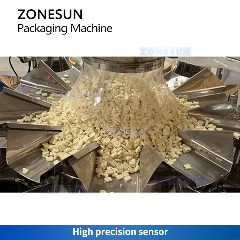 ZONESUN ZS-GW160 Automatic Vertical Form Granule Filling Sealing Machine