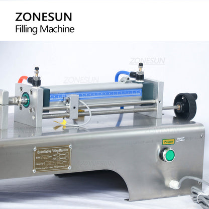 Zonesun ZS-DTGT1P Pneumatic Paste&Viscous Liquid Filling Machine with Conveyor