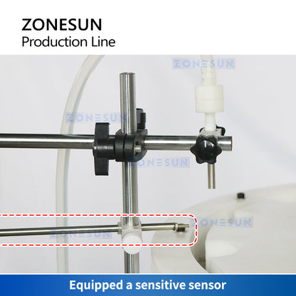 ZONESUN ZS-AFCL1 Automatic Magnetic Pump Liquid Filling Capping Production Line