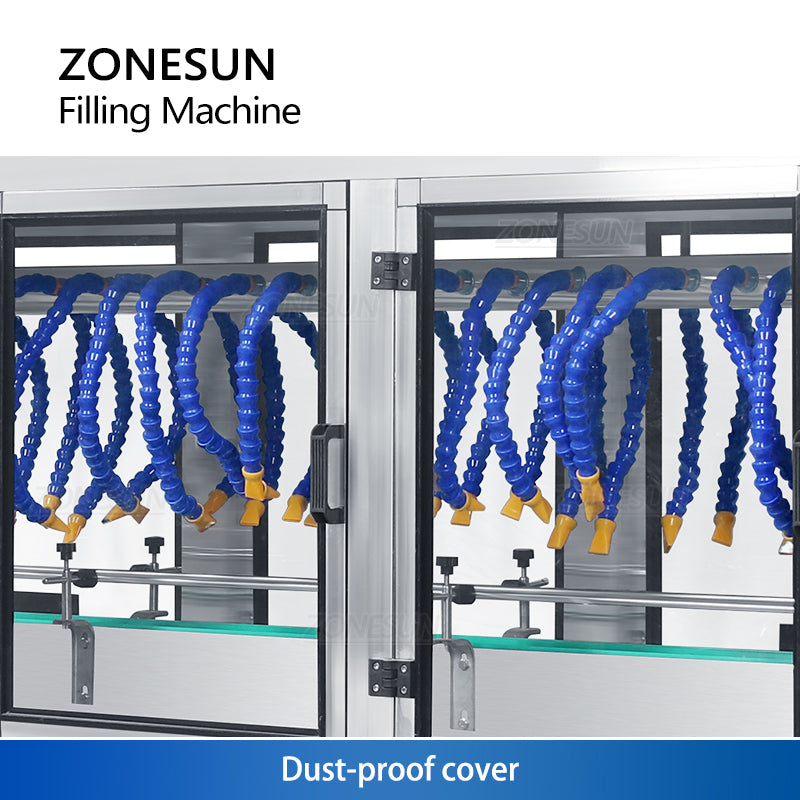 ZONESUN ZS-BDM4000 Macchina per la pulizia e l'asciugatura di bottiglie di vetro 