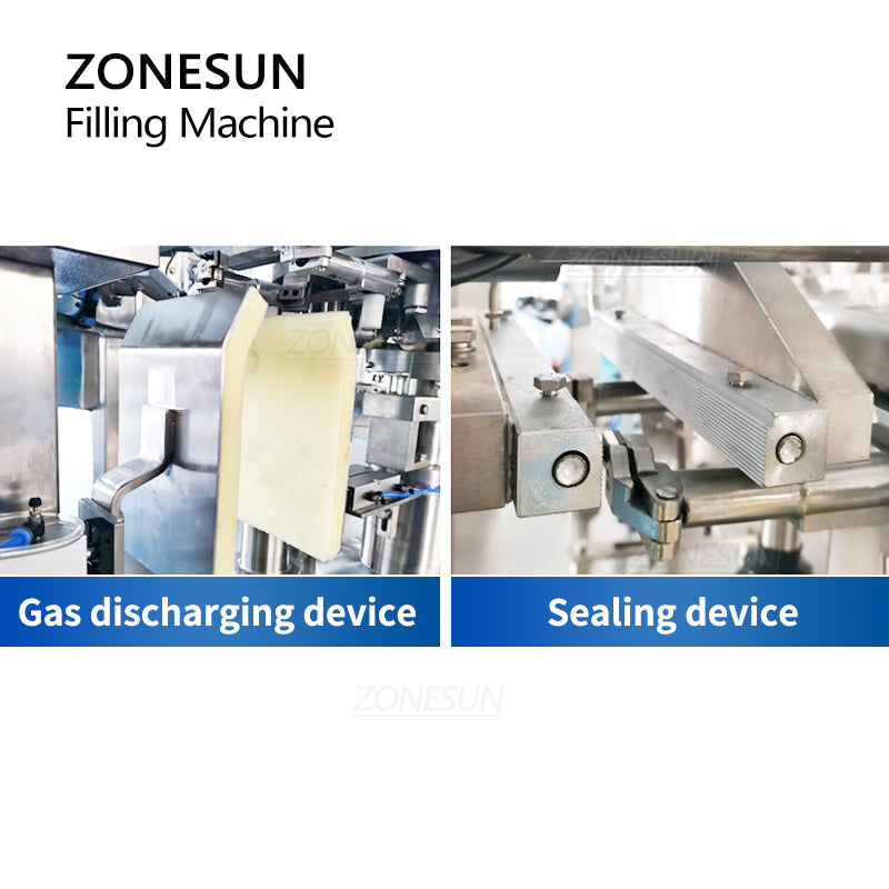 ZONESUN ZS-GB200 Granule Weighing Feeding Filling Sealing Machine