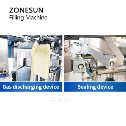 ZONESUN ZS-GB200 Granule Weighing Feeding Filling Sealing Machine