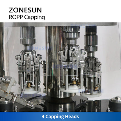 ZONESUN ZS-XG440C4 Tappatrice automatica ROPP a prova di furto 