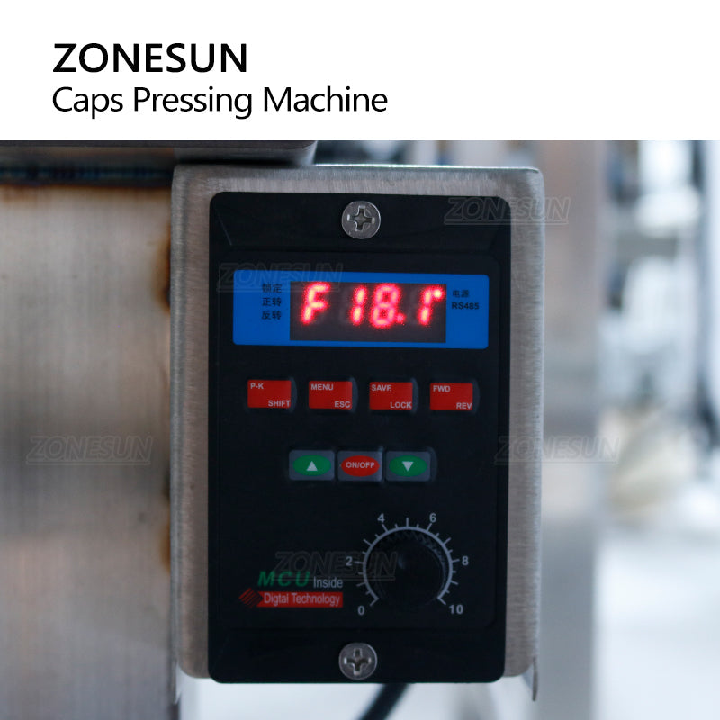 ZONESUN ZS-XG21 Automatic Cap Pressing Capping Machine