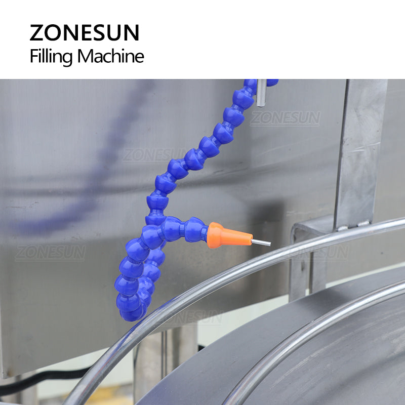 ZONESUN ZS-VTRP1 Servo Motor Rotor Pump Paste Filling Machine with Unscrambler