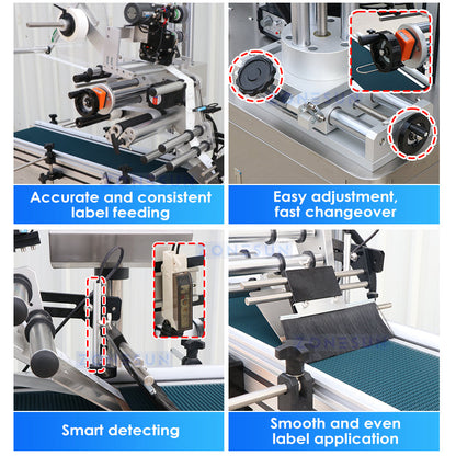 ZONESUN ZS-TB150P2 Automatic Flat Surface Labeling Machine