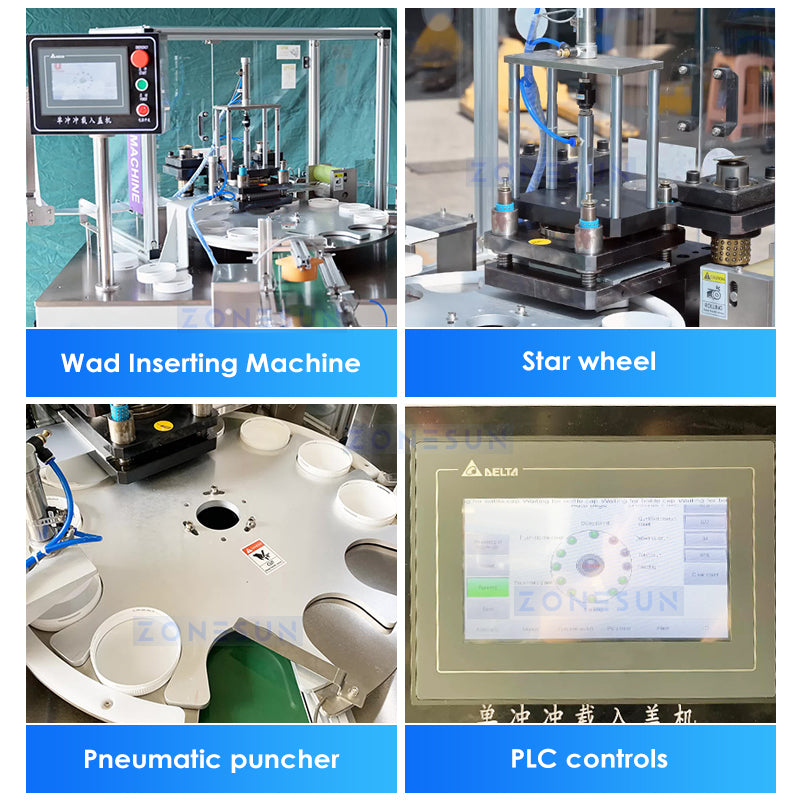 ZONESUN ZS-WIM02 Automatic Induction Wad Inserting Machine