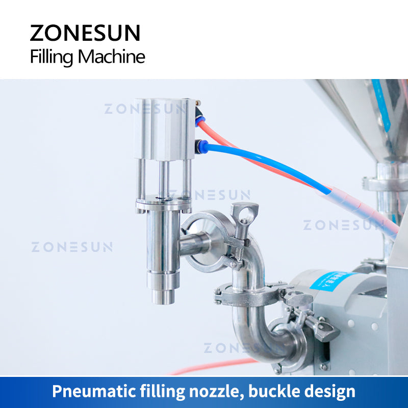 ZONESUN ZS-RPW1 Rotor Pump Paste Filling and Weighing Machine