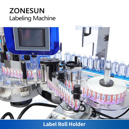 ZONESUN ZS-CYGDP6 Automatic Round Bottle Labeling Machine