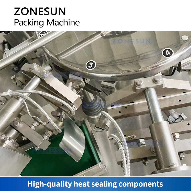 ZONESUN ZS-BZJ10P Automatic Pouch Bag Liquid Paste Granule Filling Sealing Machine