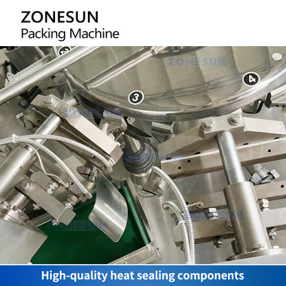 ZONESUN ZS-BZJ10P Automatic Pouch Bag Liquid Paste Granule Filling Sealing Machine