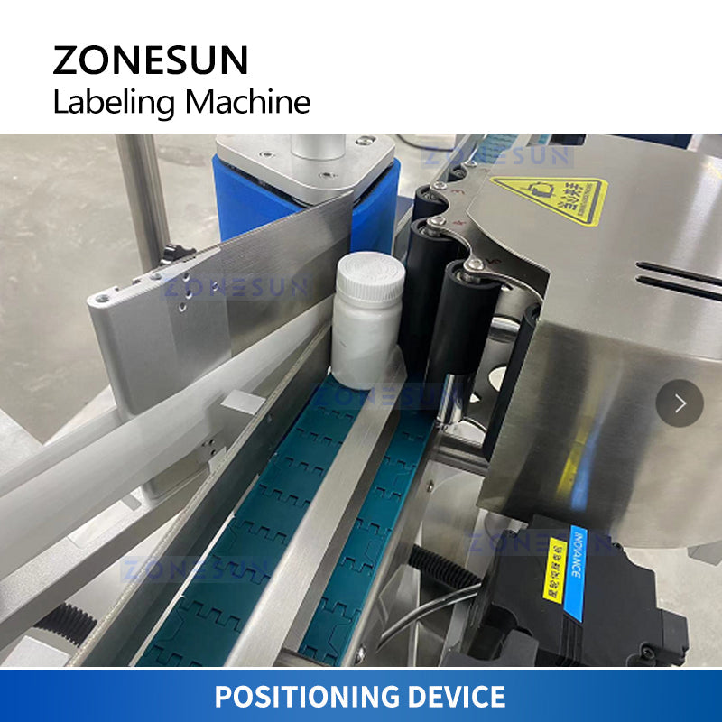 ZONESUN ZS-TB140 Automatic Round Bottle Labeling Machine