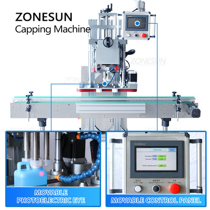 Máquina taponadora atornilladora automática ZONESUN ZS-XG20A 