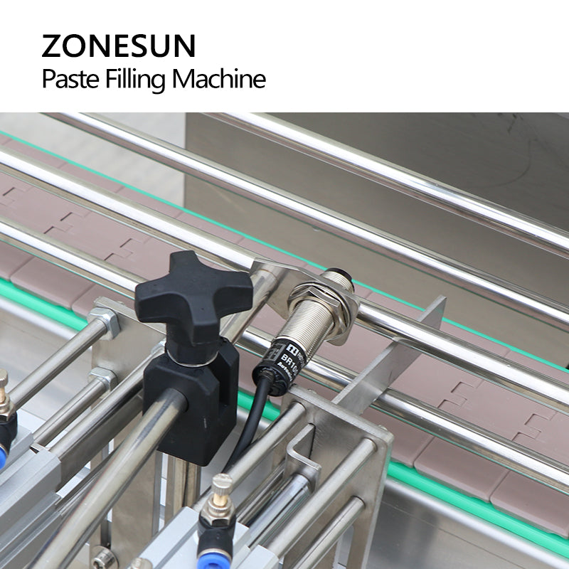 Máquina llenadora de pasta líquida con servomotor ZONESUN ZS-GY1SM