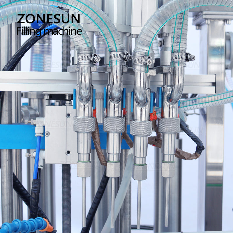 ZONESUN ZS-YTCT4P Automatic Constant Temperature Paste Feeding Filling Machine