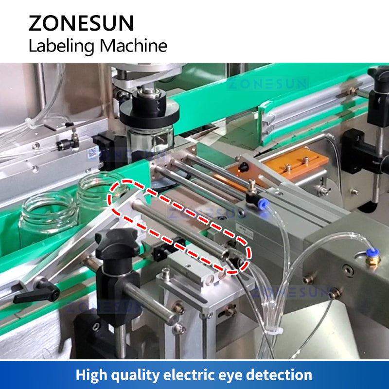 ZONESUN ZS-TB550V Automatic Polygon Bottle Labeling Machine