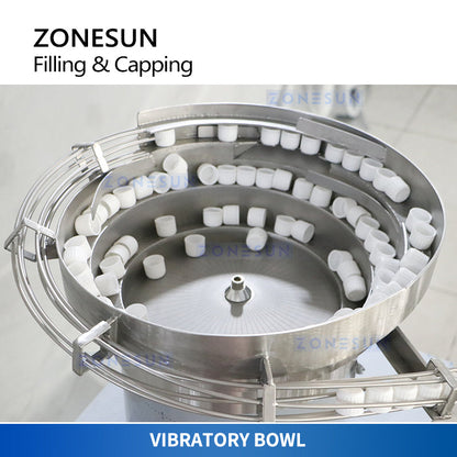 ZONESUN ZS-AFC12D Automatic Spout Pouch Piston Pump Liquid Filling Capping Machine