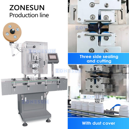 Línea de producción automática de envases de caramelos gomosos ZONESUN ZS-AFLC 