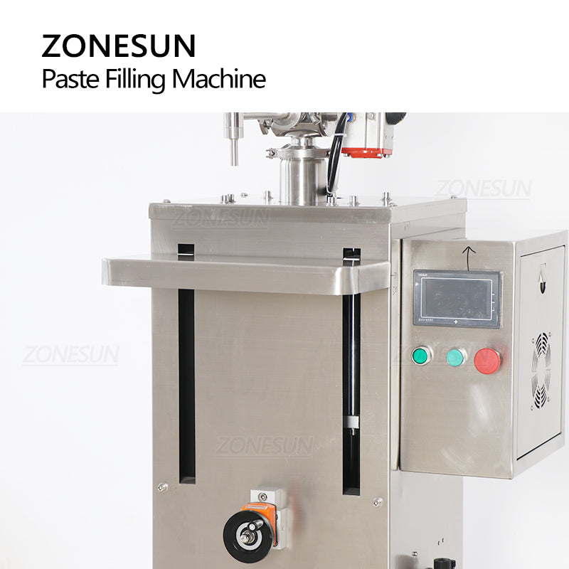 ZONESUN ZS-GTSM1 Semi-automatic Servo Motor Rotor Pump Paste Filling Machine