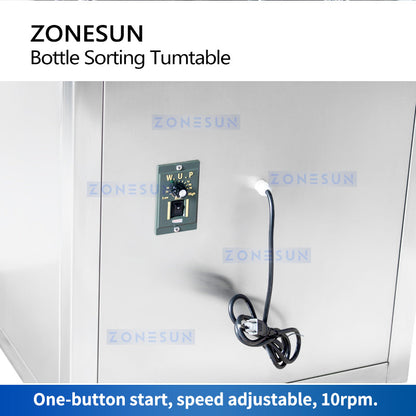 ZONESUN ZS-SP800 Automatic Bottle Accumulator for Production Line