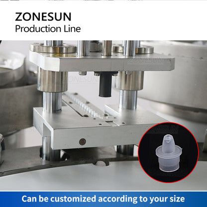 ZONESUN ZS-FAL180A10 Eye Drops Filling Capping Labeling Machine Packaging System