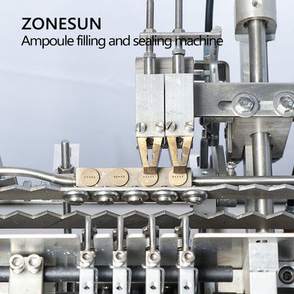 ZONESUN ZS-FSAB2 Automatic Small Ampoule Bottles Liquid Filling and Sealing Machine