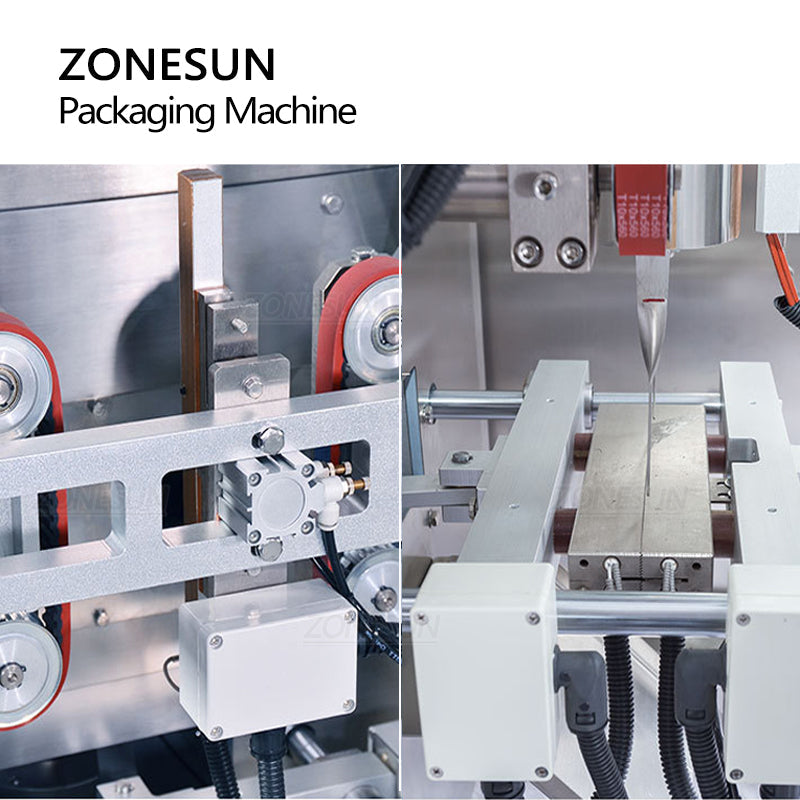 ZONESUN ZS-FS420 Automatic 10 Heads Eletronic Component Powder Weighing Filling Sealing Machine