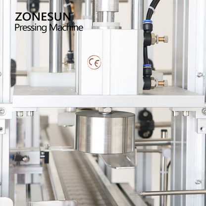 ZONESUN ZS-XG16D2 Automatic Cap Pressing Machine With Dust Cover