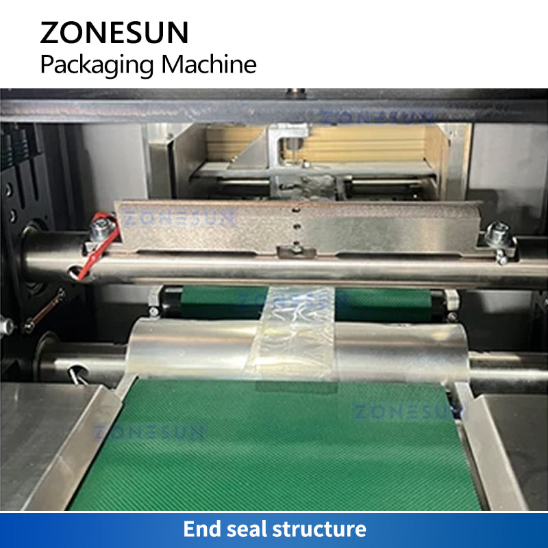 ZONESUN ZS-DCF100 Automatic 4 Sides Bag Sealing Packaging Machine