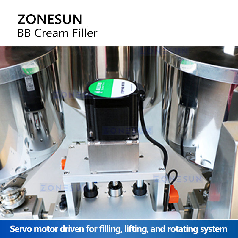 ZONESUN ZS-GTBB2S Three Color Air Cushion Foundation Liquid Filling Machine