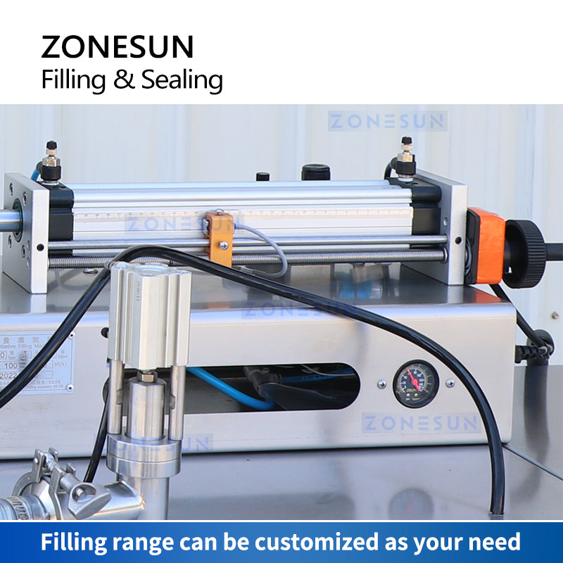 ZONESUN ZS-GFGT620 Full Automatic Paste Satchet Bag Filling Sealing Machine With Feeding Pump