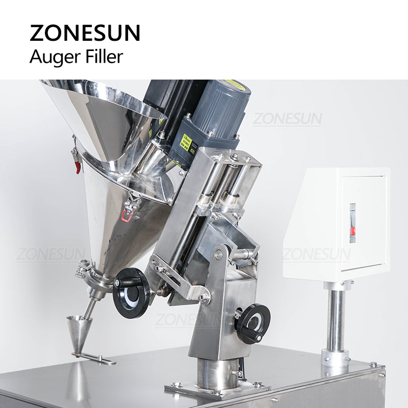 ZONESUN ZS-FM100P 0.1-100g Semi-automatic Powder Filling Machine