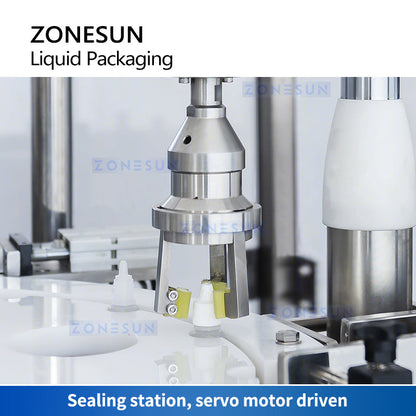 ZONESUN ZS-AFC450-2 Automatic Filling Capping Machine Monoblock