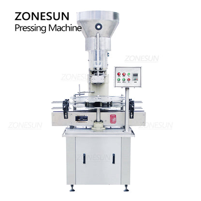 ZONESUN ZS-DSJ2 Automatic Red Wine Bottles Cork Fedding Capping Machine