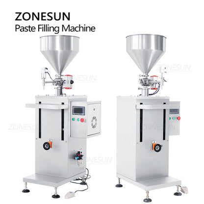 ZONESUN ZS-GTSM1 Semi-automatic Servo Motor Rotor Pump Paste Filling Machine