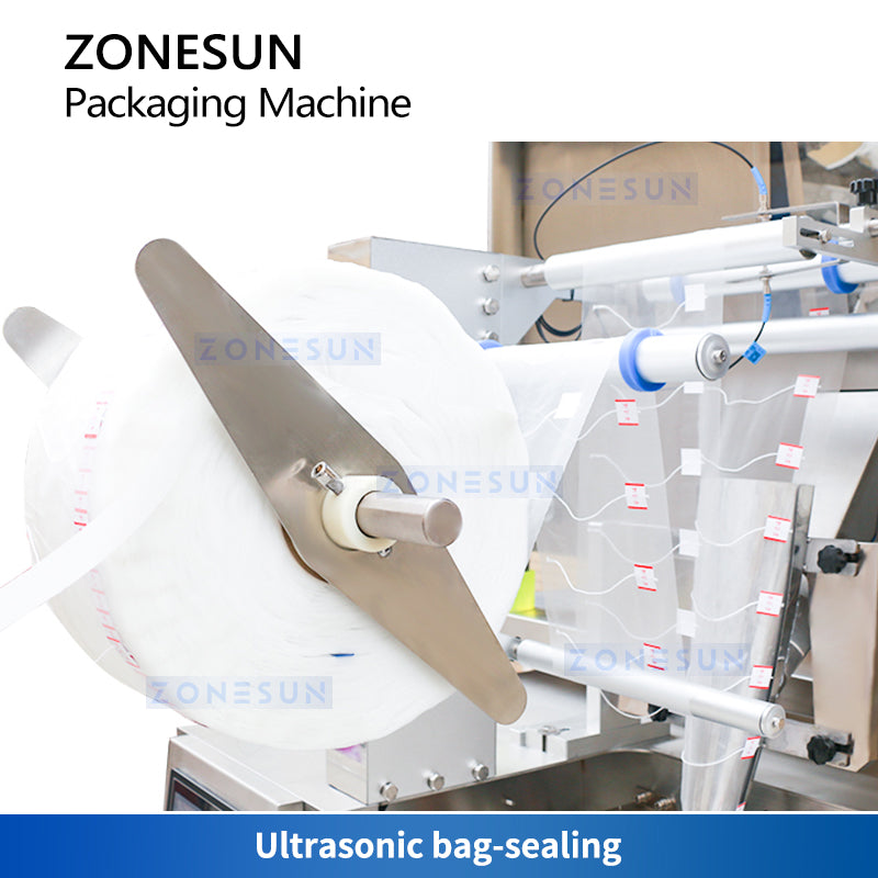 ZONESUN ZS-SJB90 Automatic VFFS Pyramid Tea Bag Packaging Machine