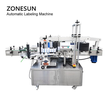 ZONESUN ZS-FAL180P2 Liquid Filling Capping And Round Bottle Labeling Machine