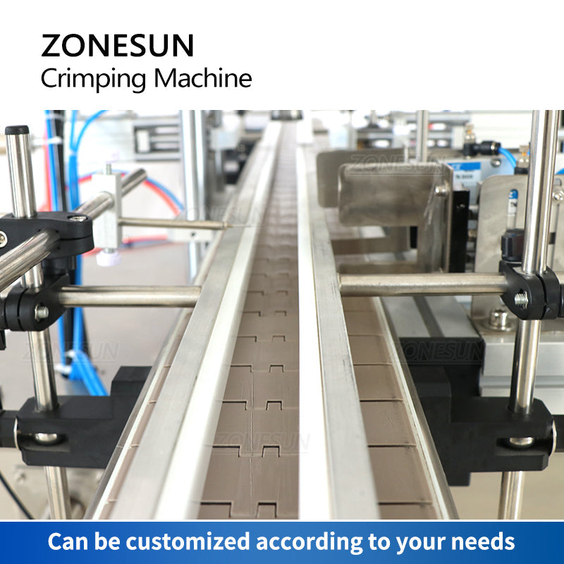 ZONESUN ZS-YG11 Automatic Perfume Crimping Capping Machine