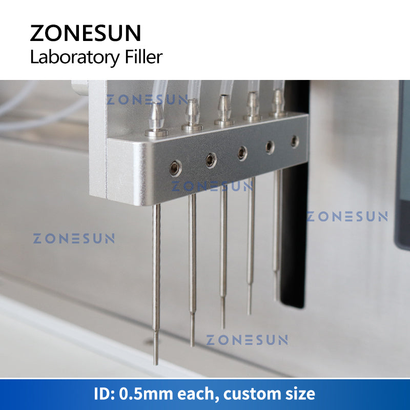 ZONESUN ZS-YTCPD5 5 Nozzles Automatic Ceramic Pump Liquid Filling Machine