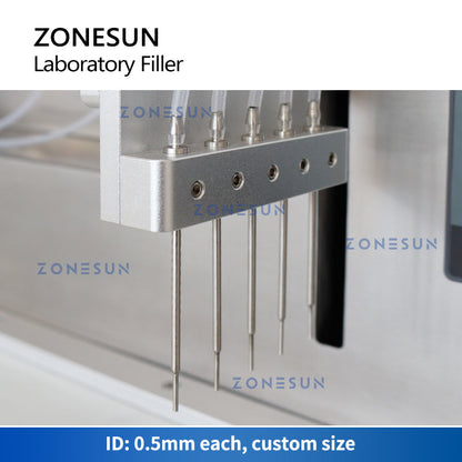 ZONESUN ZS-YTCPD5 5 Nozzles Automatic Ceramic Pump Liquid Filling Machine