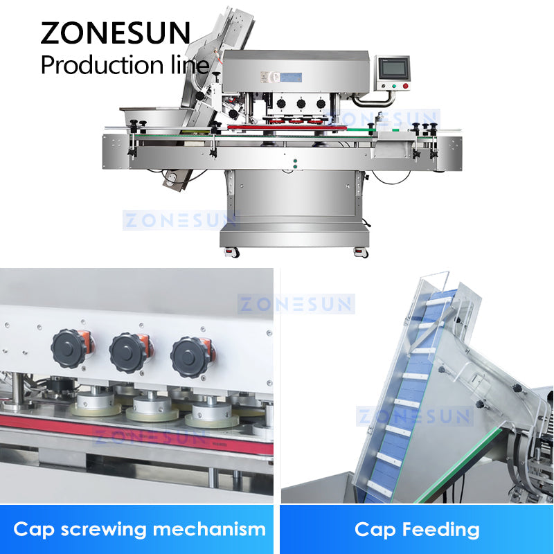 ZONESUN ZS-AFLC Autoamtic Gummy Candy Packaging Production Line