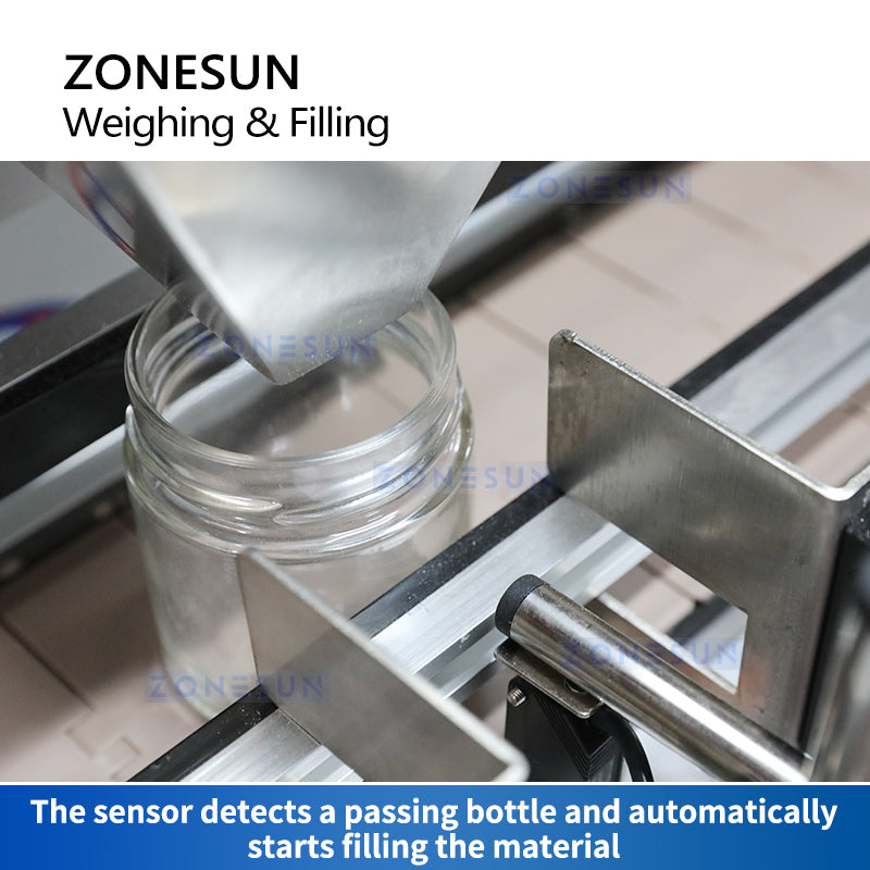 ZONESUN ZS-GW4C Automatic Granule Weighing Filling Machine