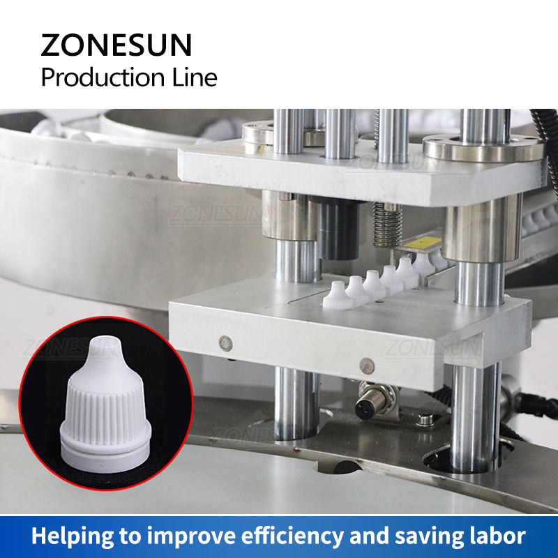 ZONESUN ZS-FAL180A10 Eye Drops Filling Capping Labeling Machine Packaging System