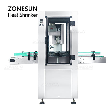 ZONESUN ZS-CSM1 Automatic Bottle Neck Cover Heat Shrinking Sealing Machine