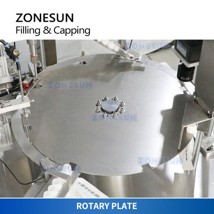 ZONESUN ZS-AFC12D Automatic Spout Pouch Piston Pump Liquid Filling Capping Machine