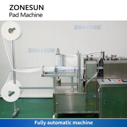 ZONESUN ZS-ZMJ1 Automatic Horizontal Alcohol Pre Pads Packaging Machine