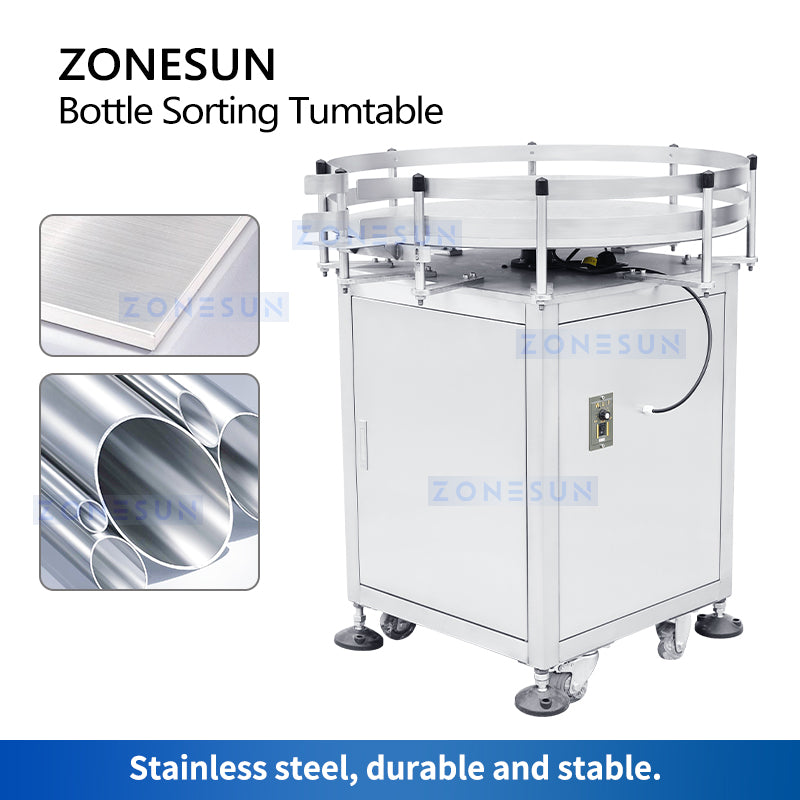 ZONESUN ZS-SP800 Automatic Bottle Accumulator for Production Line